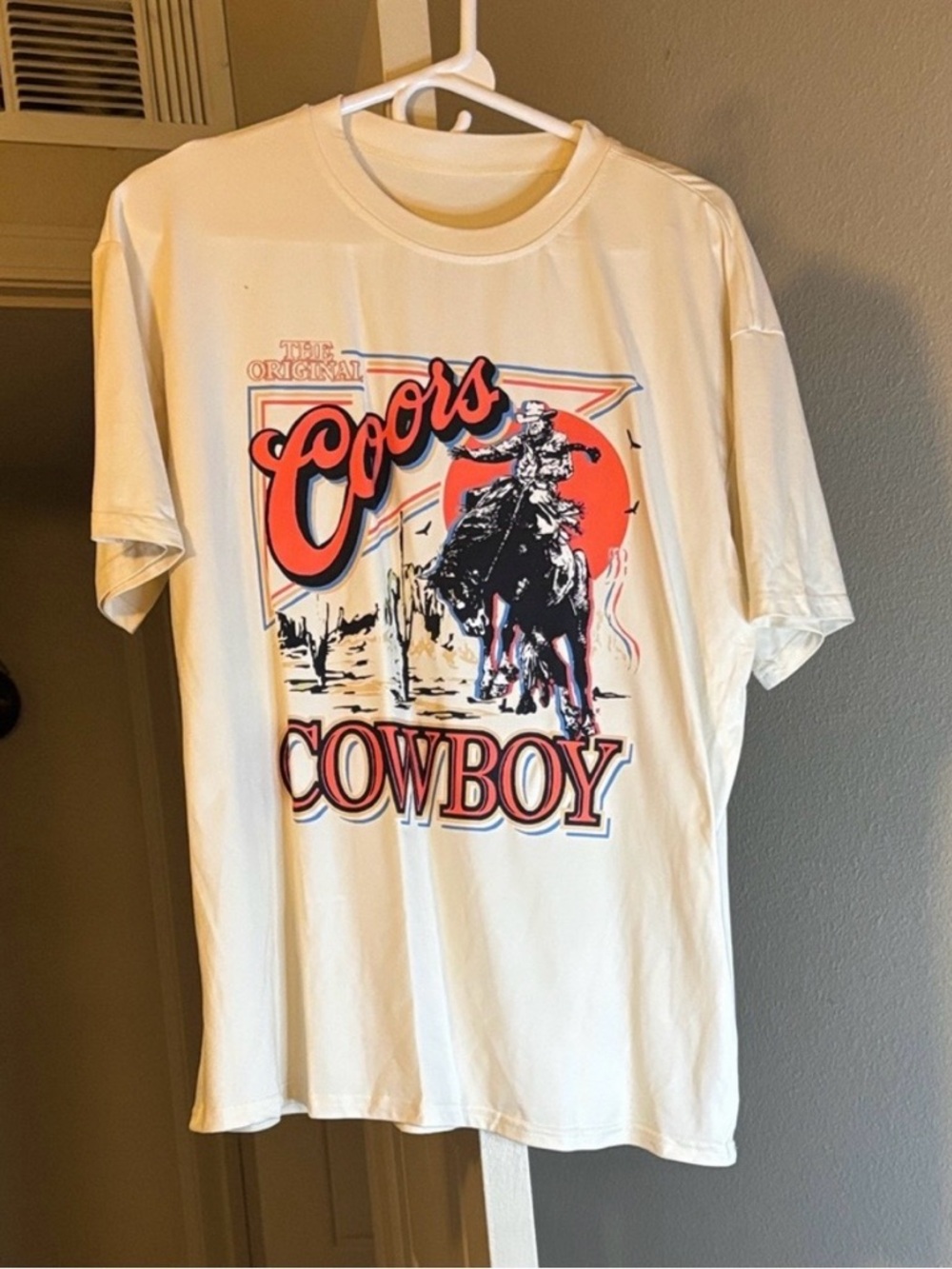 Original Coors Cowboy Tshirt